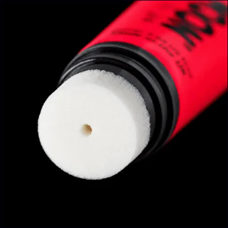 Maquillage fluo UV avec applicateur éponge - 75 ml - Rouge